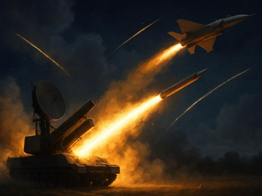 Два беспилотника сбило за ночь ПВО в небе над Воронежской областью