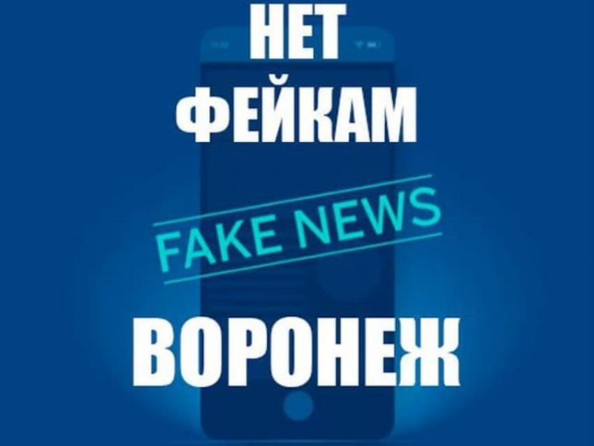 Фейкам объявили войну в Воронеже 