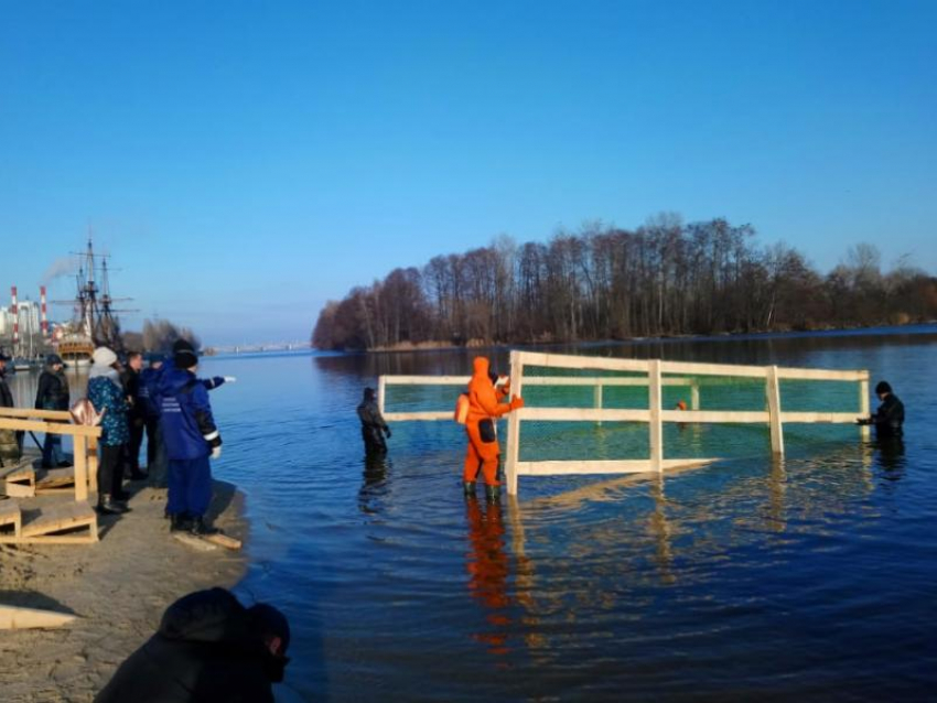 Администрация оборудовала лишь пять мест для крещенского купания в Воронеже