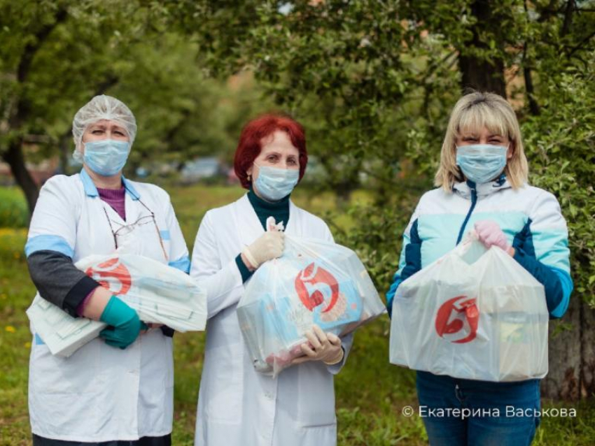 «Пятёрочка» поддержала медработников Воронежа