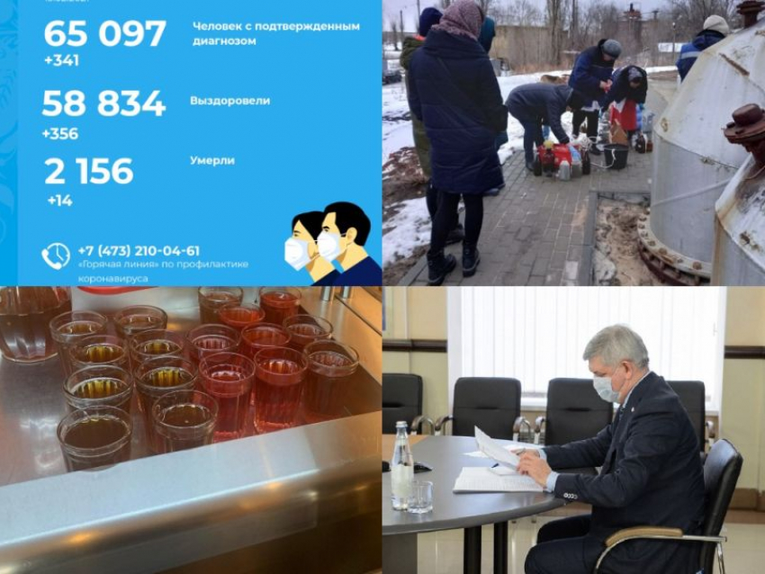 Коронавирус в Воронеже 19 февраля: 14 смертей, вонючие ЛОСы и успехи в вакцинации