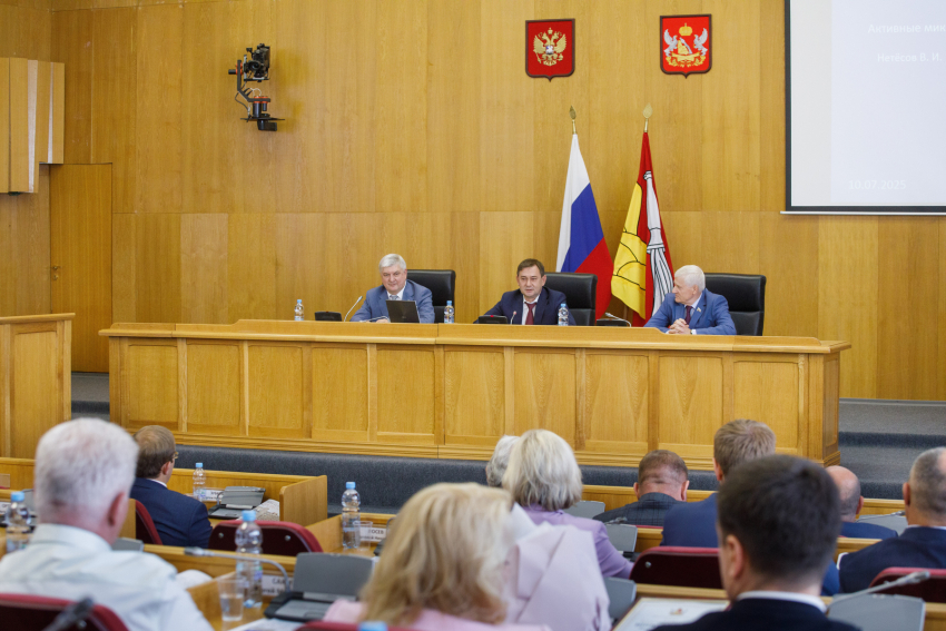 Сразу два заседания Воронежской областной Думы должны состояться в пятницу