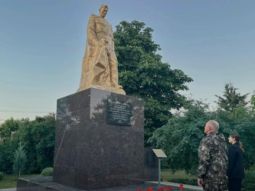 Мемориал в память о погибших воинах восстановили в Воронежской области