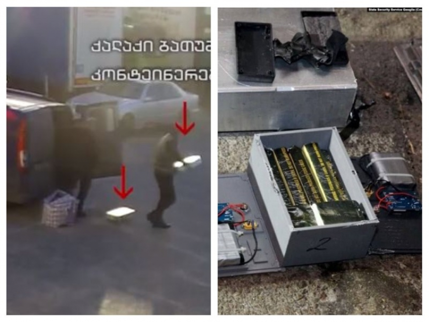 Опубликовано видео и фото самого груза со взрывчаткой, который направлялся из Одессы в Воронеж