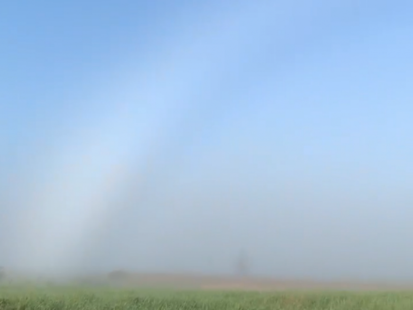 Белую радугу сняли на видео в небе над Воронежем 
