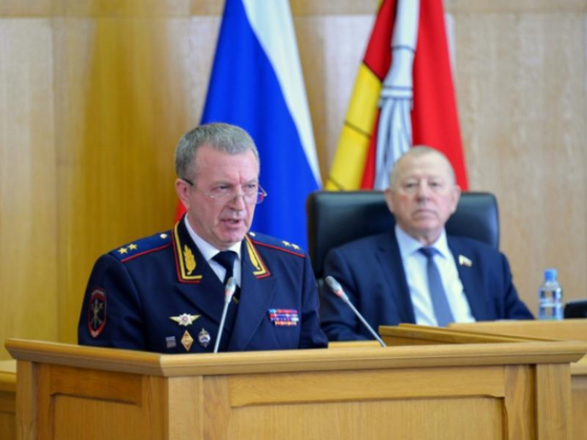 Главный воронежский полицейский рассказал о стопроцентной раскрываемости убийств и изнасилований в регионе