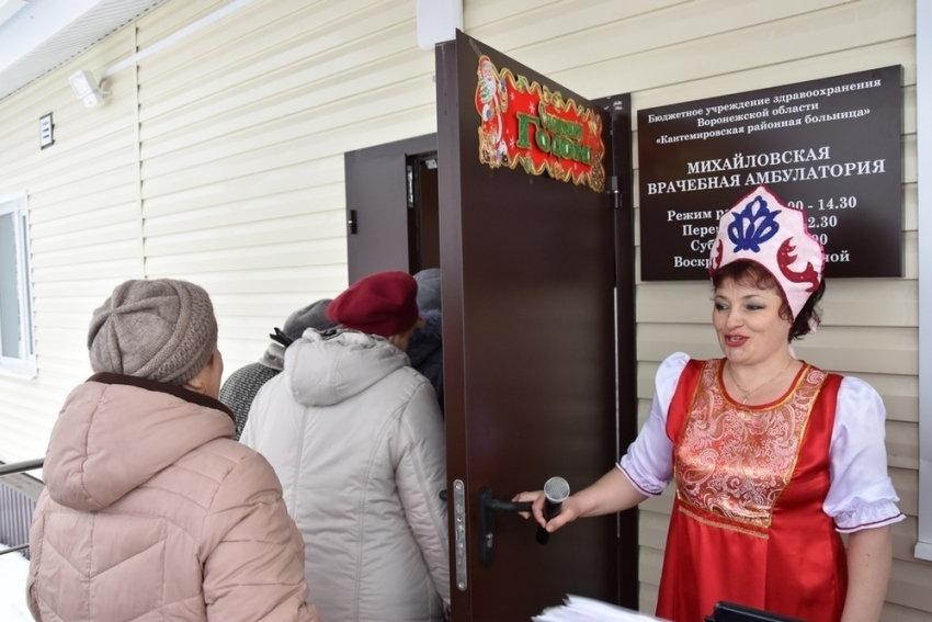 В Воронежской области на месте 100-летнего стационарного корпуса возвели новую врачебную амбулаторию
