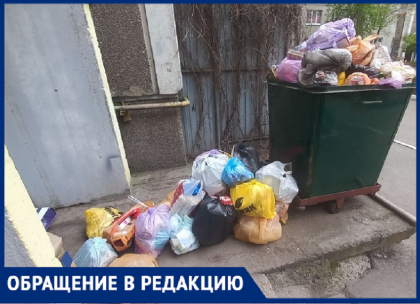 Помойный подарок к майским праздникам организовал воронежцам региональный оператор 
