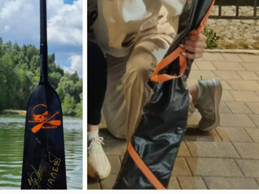 Ценное весло разыскивают в Воронеже