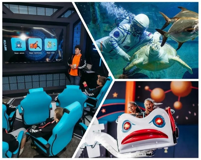 Куда пойти с ребёнком на каникулах в Воронеже: Парк аттракционов, океанариум, Кидбург?