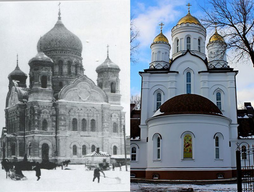 «Воронеж тогда и сейчас»: как надругались над величественным Владимирским собором