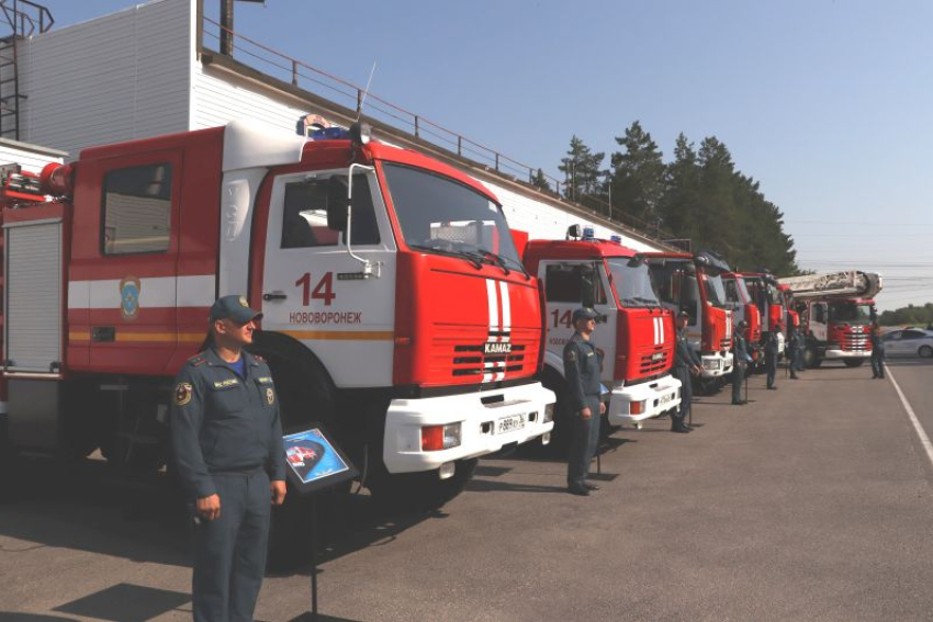 Новую спецтехнику получила пожарно-спасательная часть №14 от Нововоронежской АЭС