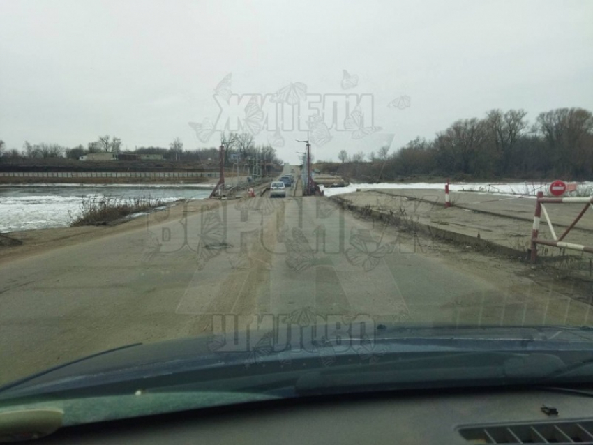 Почему часть понтонного моста закрыли в Шилово, объяснили в воронежском правительстве