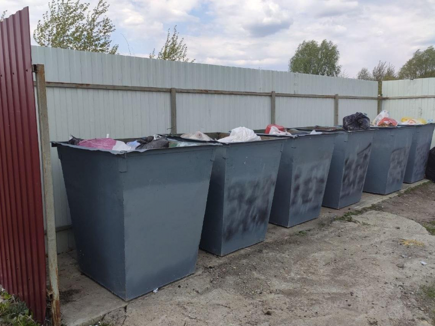 Флаги западных стран и Украины исчезли с мусорных баков в воронежском селе