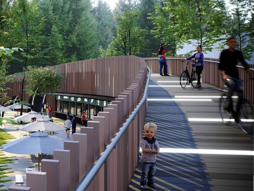 Благоустраивать парк «Орленок» в Воронеже будут строители торговых центров