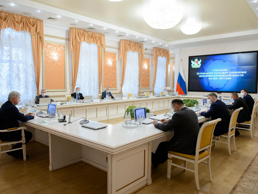 Воронежское правительство придумает план по спасению экономики