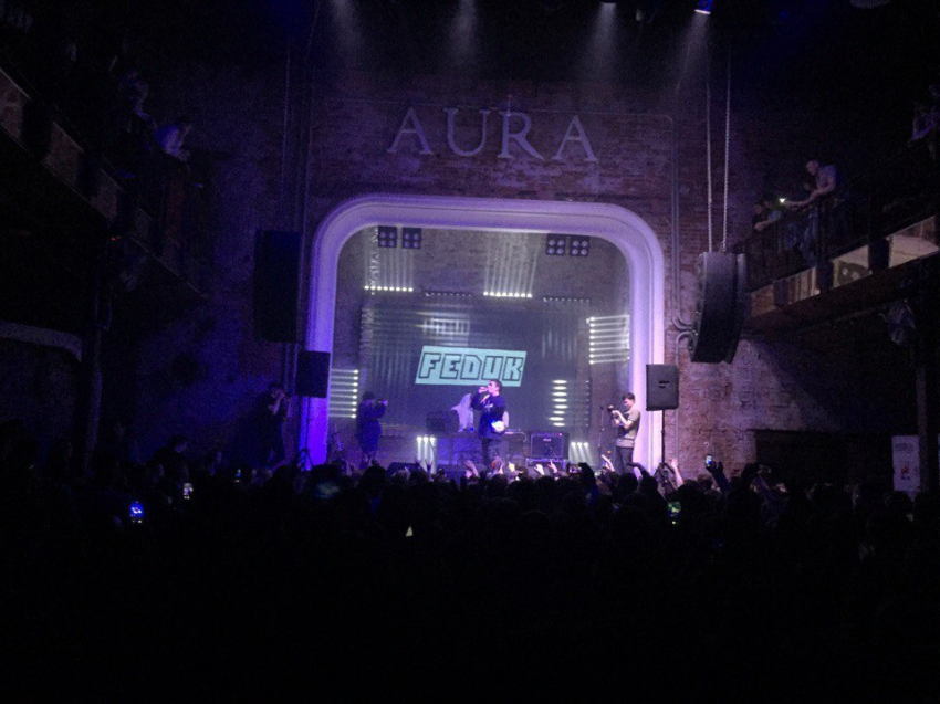 FEDUK исполнил два эксклюзива на концерте в Воронеже