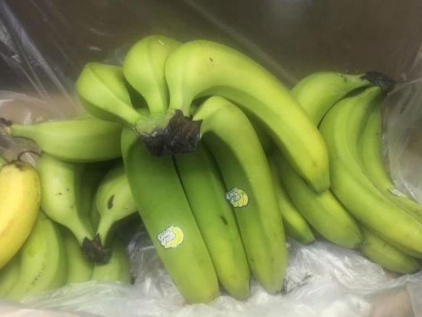 В воронежском магазине заметили бананы, которые «поспеют только к лету»