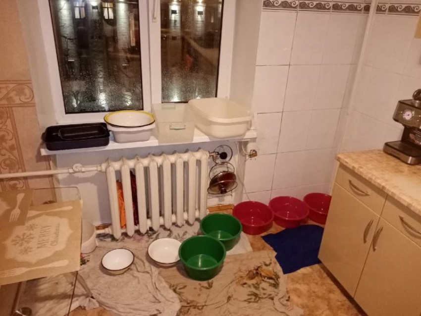 Воронежцы сообщили о мокром бедствии напротив здания облправительства 