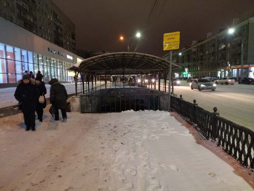 Воронеж войдёт в 2022 год с самым позорным подземным переходом в центре города