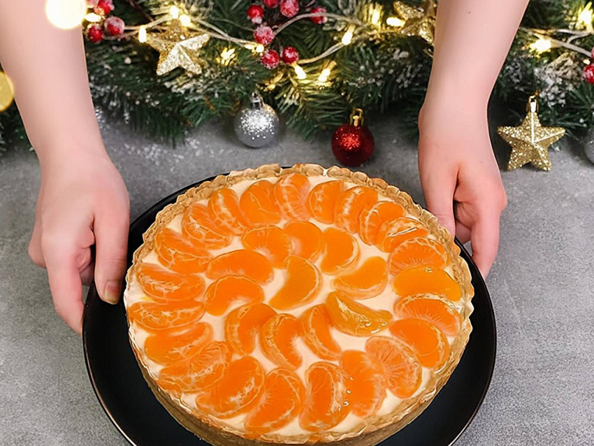 Что приготовить к Новому году: мандариновый торт без выпечки