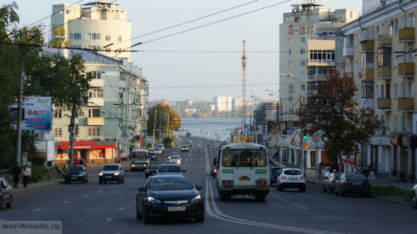 На улице Степана Разина ко Дню города появится 3-метровый знак «Я люблю Воронеж»