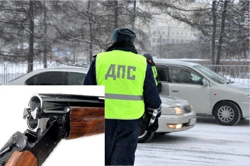 В Воронежской области злостный нарушитель ранил инспектора ДПС из ружья