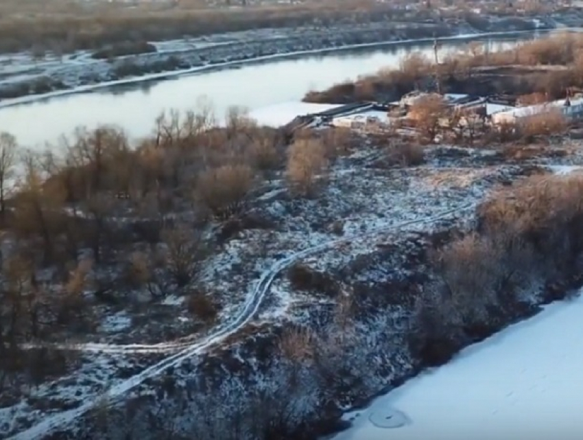 Невероятную красоту зимней природы Воронежа сняли с квадрокоптера 