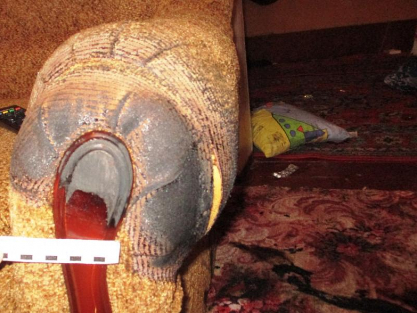 Ревнивый муж поджег жену на диване в воронежском хуторе 