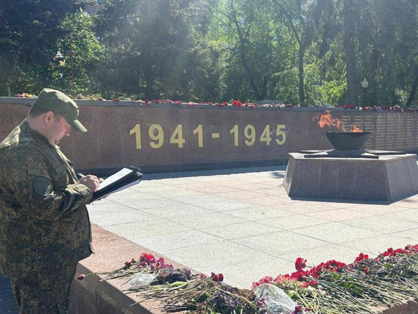 Осквернителя Вечного огня задержали в Воронеже