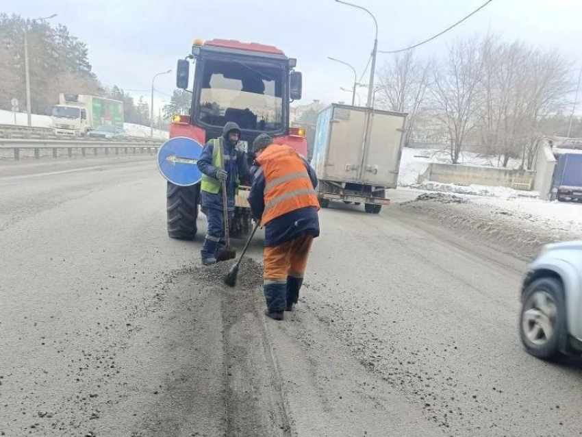 На «борьбу с ямочностью» вышла воронежская управа 