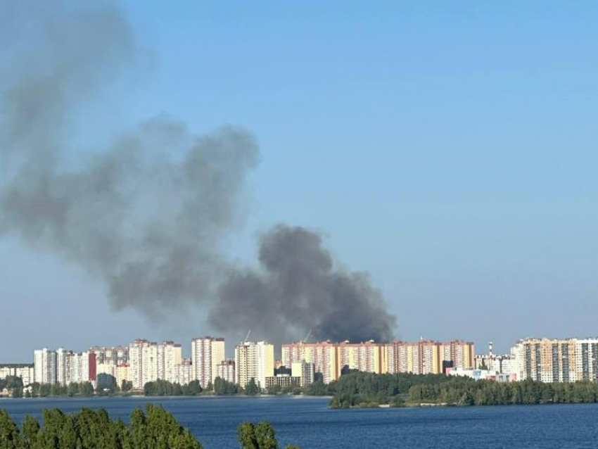 Пришлось остановить поезд: очередной пожар вспыхнул в Воронеже