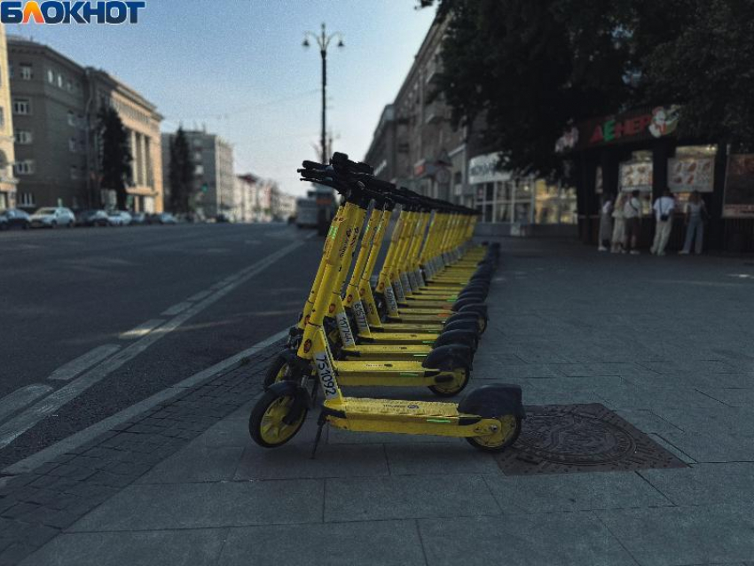 У воронежских электросамокатчиков забирают колеса