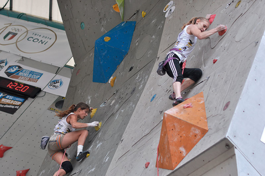 Воронежская скалолазка взяла «серебро» на турнире «РокМастер»
