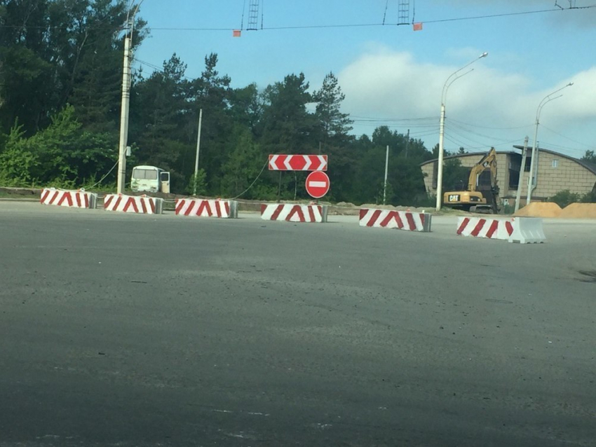 В Воронеже затягивается ремонт развязки на улице 9 Января