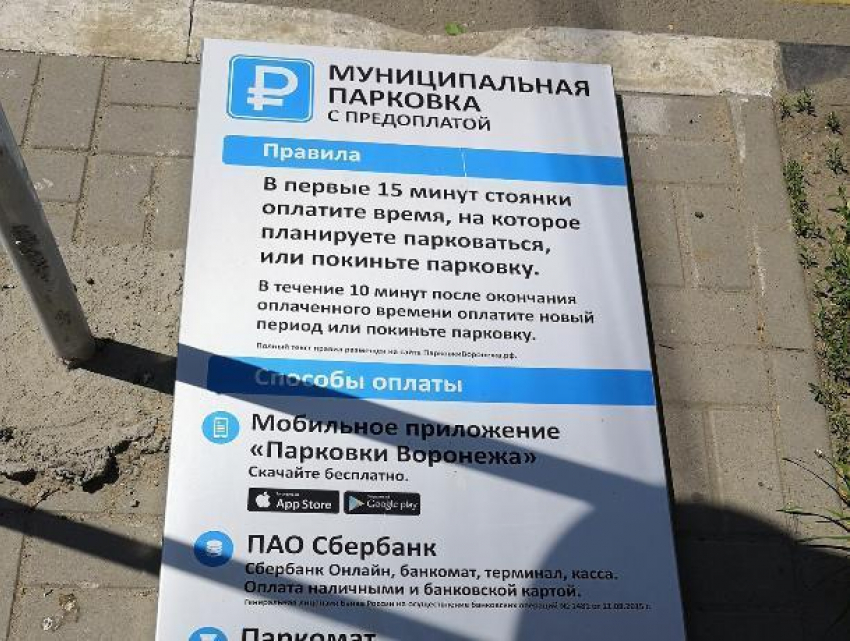 Платные парковки в Воронеже выявят жлобов