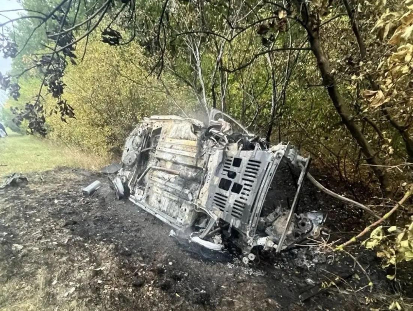 Огненный кошмар произошел на трассе под Воронежем