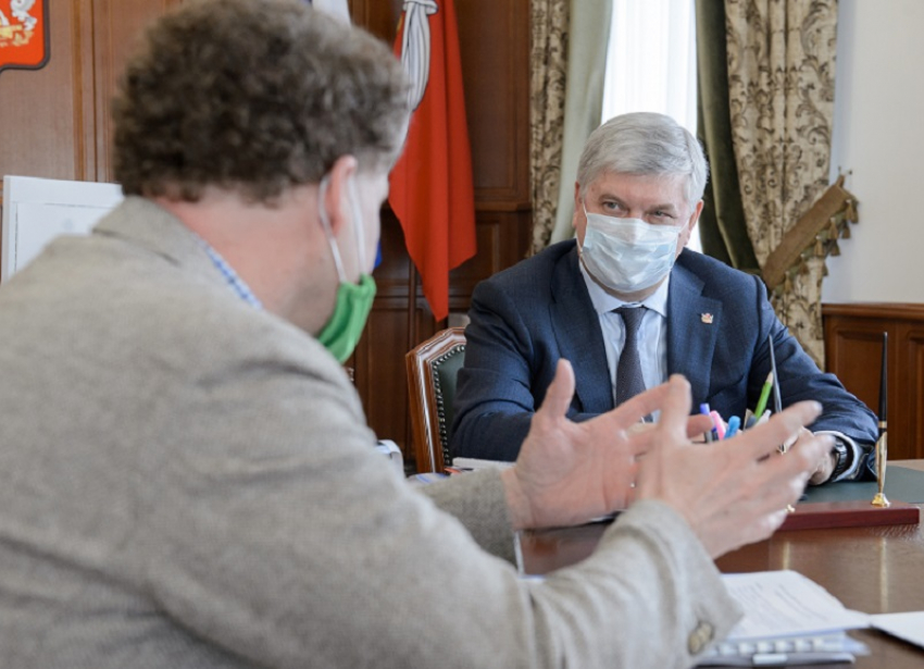 Воронежский губернатор обещает поддержку Штефану Дюрру в сложное время