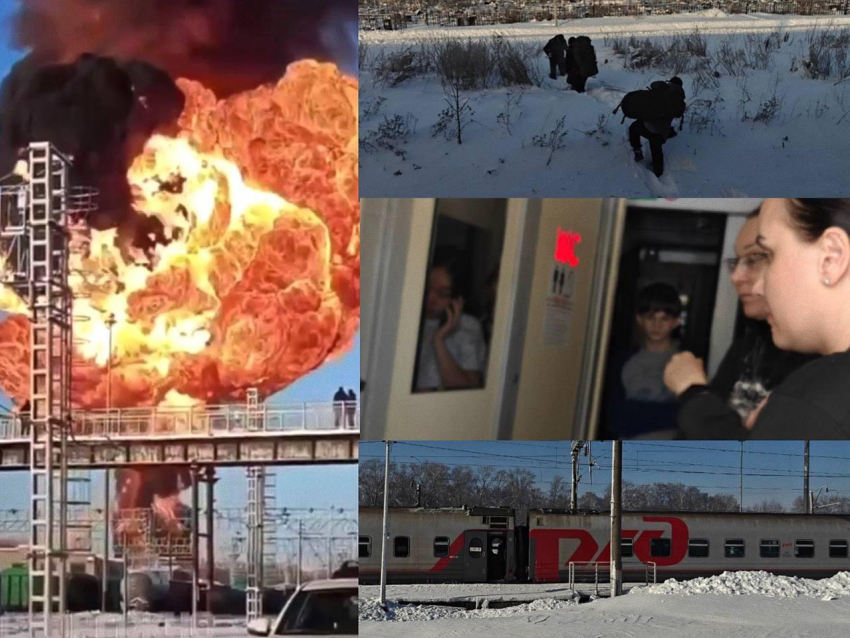 «Люди рыдали»: как пассажиры провели 14 часов в холодном поезде из-за взрыва на Ж/Д путях