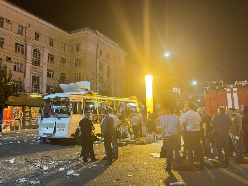 Воронежский перевозчик: взорвавшийся автобус с пассажирами был в исправном состоянии 