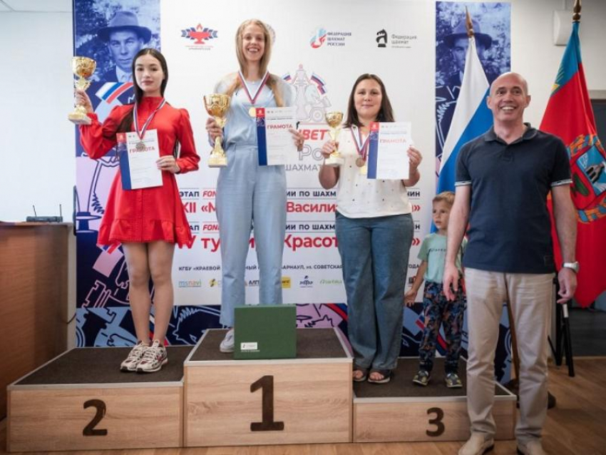 Воронежская шахматистка стала сильнейшей на Кубке России в Барнауле 