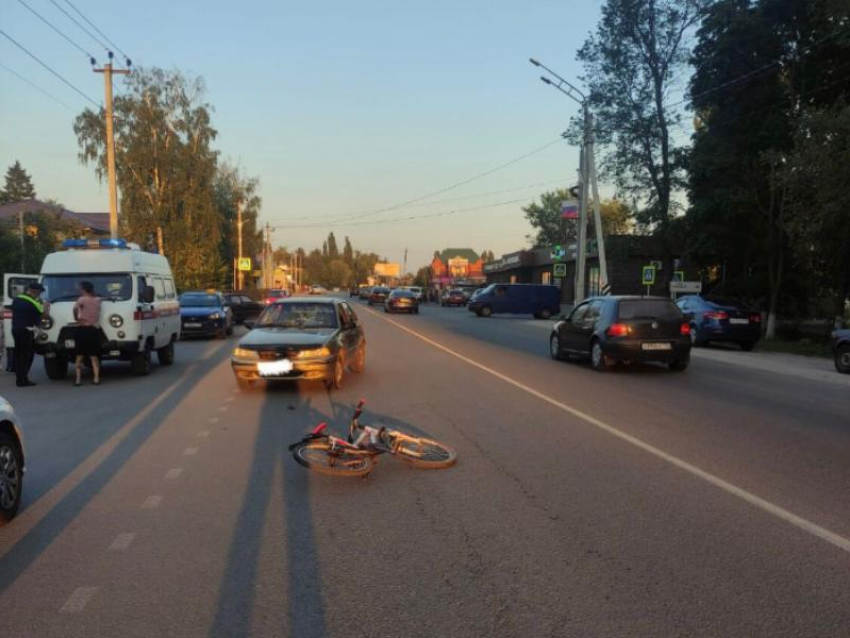 16-летнего подростка на велосипеде сбили под Воронежем