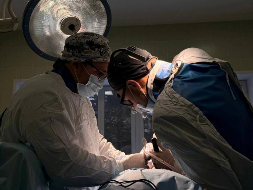 Инновационную операцию провели врачи, вставив титановые импланты в позвоночник мужчины в Воронеже 