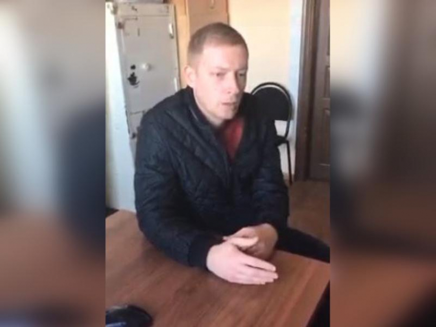Опубликовано видео допроса украинского шпиона в Воронеже