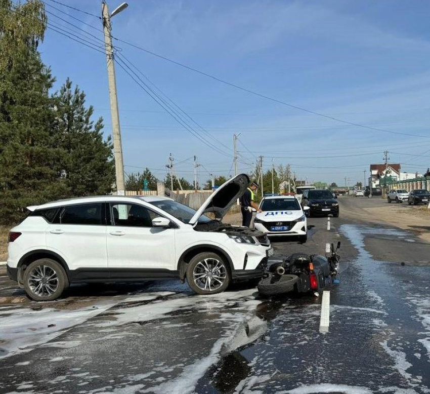 Стали известны подробности ДТП с мотоциклом в селе Ямное Воронежской области