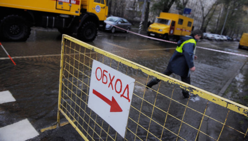 В Воронеже произошла авария: без воды остались семь домов 