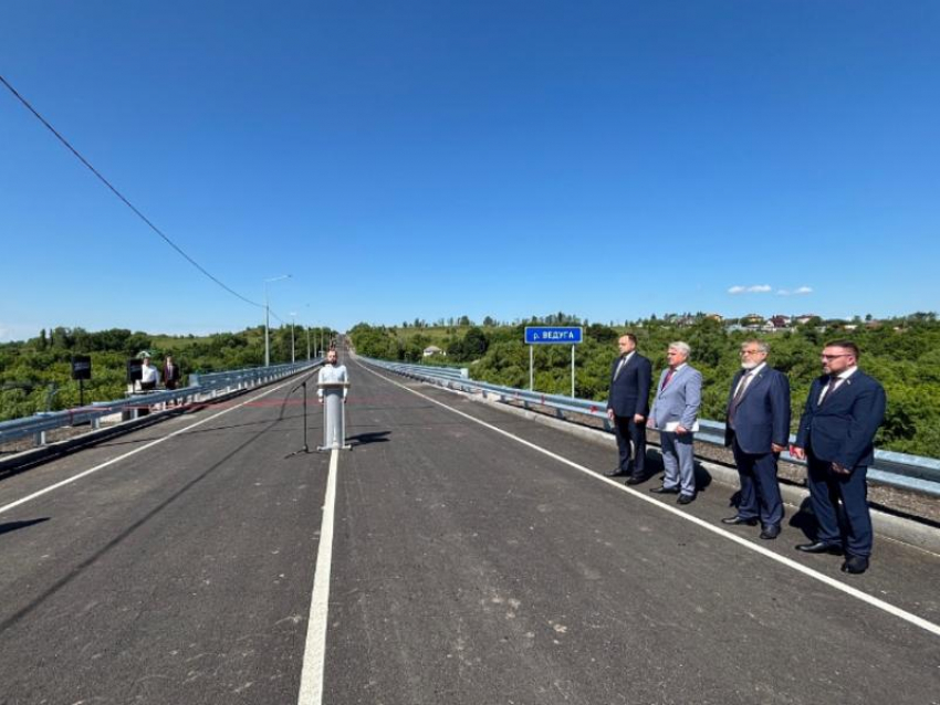 Мост через реку Ведугу торжественно открыли под Воронежем