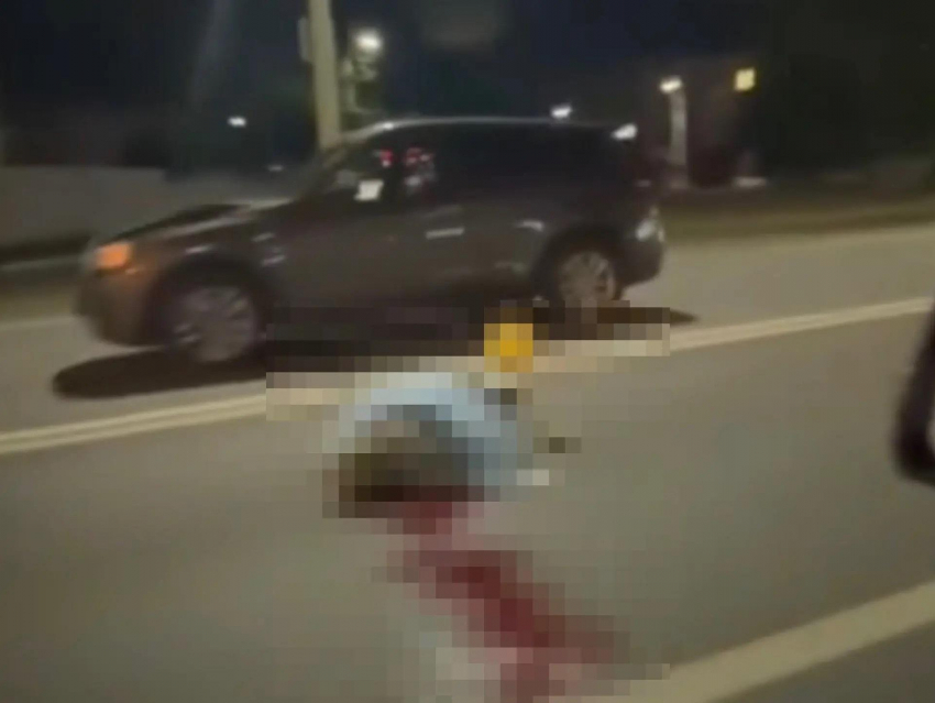 Последствия страшной аварии с BMW на Ворошилова попали на видео в Воронеже