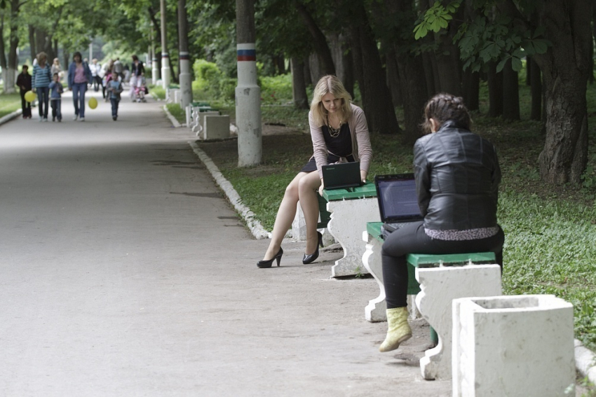 В Центральном парке Воронежа появился бесплатный Wi-Fi