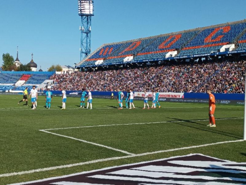 «Факел» не уступил победу питерскому «Зениту» в Воронеже 